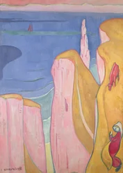 Cliffs of Yport, 1892